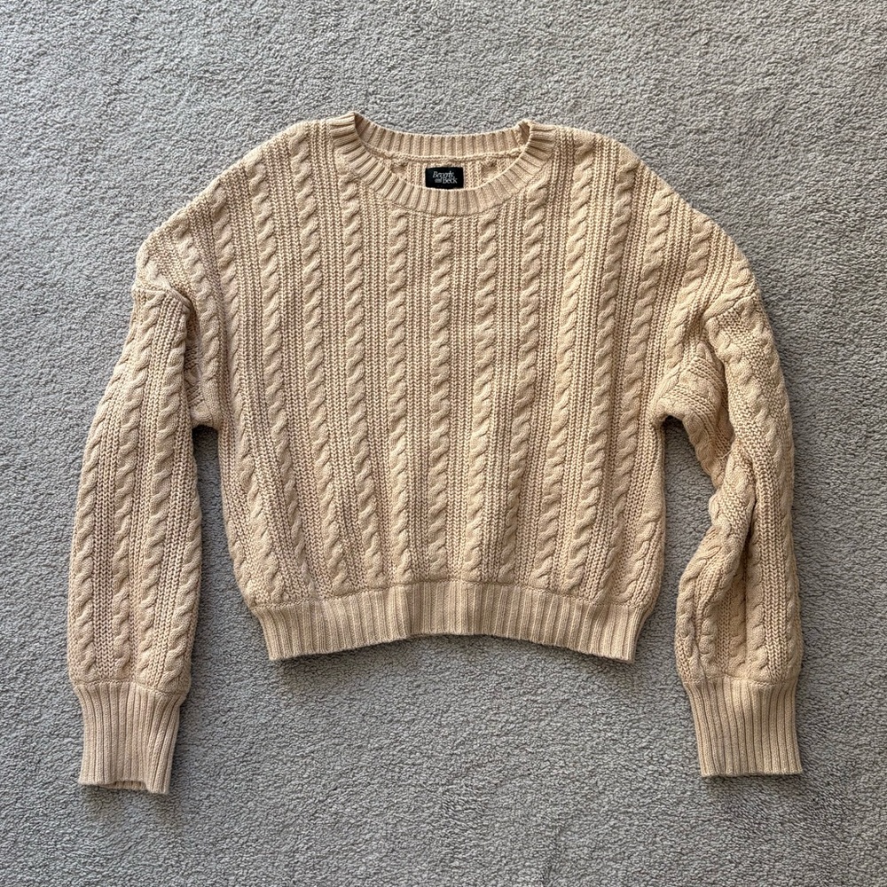 Pacsun Beverly & Beck Women’s Cable Knit Sweater